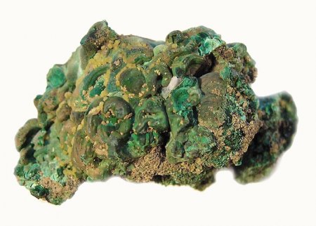 _Pyromorphit xx m. Cerussit auf Malachit_KS_Browns Prospect_Rum Jungle_Batchelor_Coomalie Shire_Northern Territory_Australien_Peter.jpg