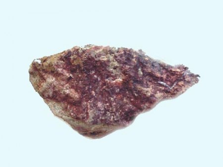 _Eztlit braunrot u. krustig Kleinstufe_Vogelperspektive_Bambolla Mine_Moctezuma_Sonora_Mexiko_Peter_1a.JPG