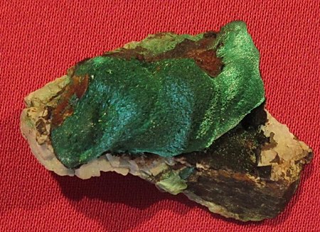 Malachit Friedensgrube Lichtenberg,Frankenwald Sammlung Gerl,Oberkotzau.JPG