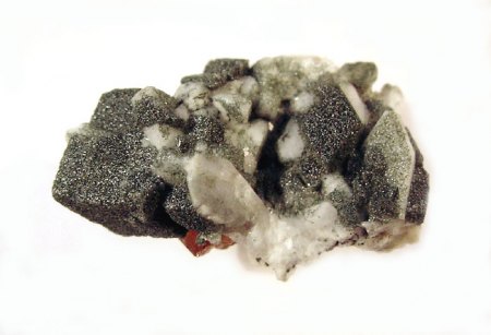 _Adular xx m. Chlorit-Überzug bis 1,5 cm_Sphen x 1,5 cm_Staumauer_Lukmanier Schlucht_Sta Maria Valley_Tessin_Schweiz_Peter_1b.JPG