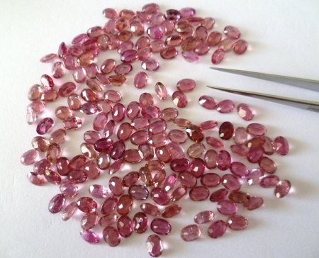 Turmalin rosa Rubellit oval Lot .JPG