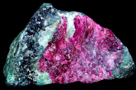 Granat auf Olivin, BB = 40 mm