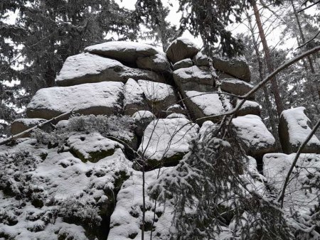 Winterwanderung im Fichtelgebirge