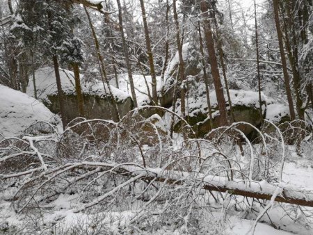 Winterwanderung im Fichtelgebirge