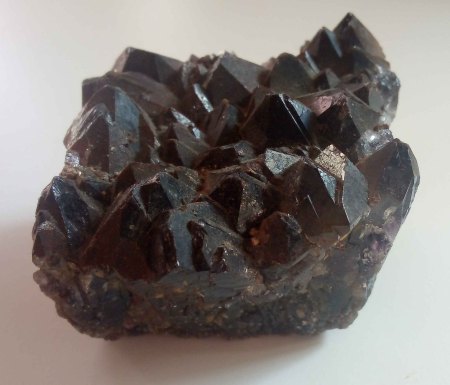 Morion mit Amethyst Ratssteinbruch