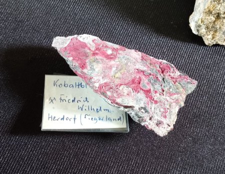 aus dem Bergwerk Friedrich Wilhelm, Herdorf