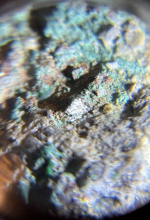 Mineral mit Silberglanz