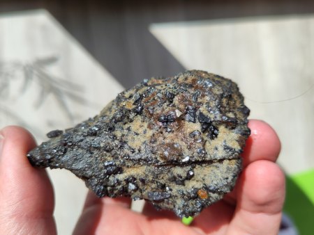 Steine an der Nordsee am Strand gefunden