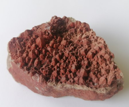 Hämatit auf Quarz. Kein Amethyst. 9 cm