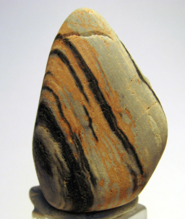 Bunter Xenolith, gebänderter, Tonstein