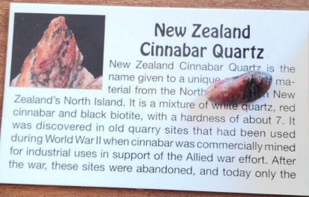 Mineralien aus Neuseeland