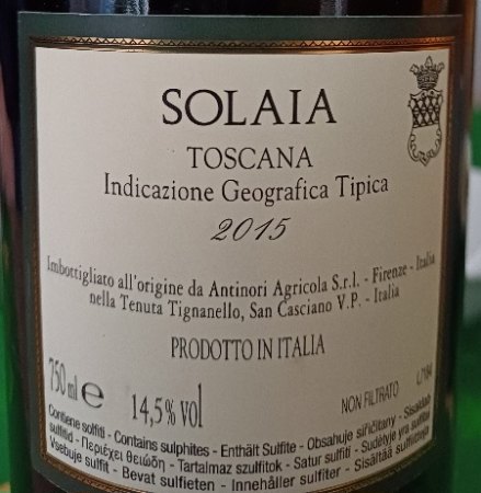 Solaia 2015