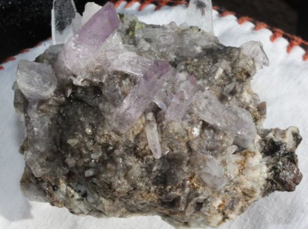 evtl. Amethyst aus (Osilo, Sardinien, Italien)