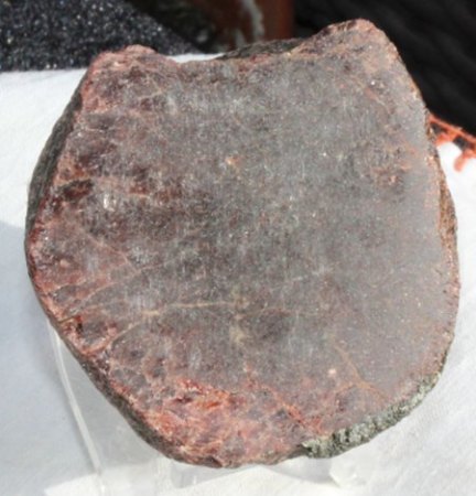 Granat auf Muttergestein