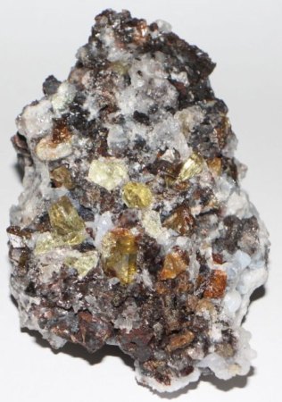 Binghamit und seine steinigen Mitbewohner