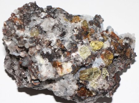 Binghamit und seine steinigen Mitbewohner