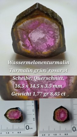 Wassermelonenturmalin