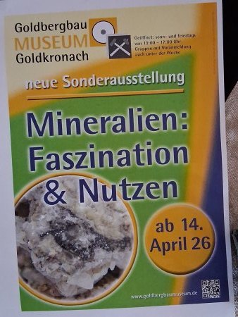 Sonderausstellung im Bergbaumuseum Goldkronach