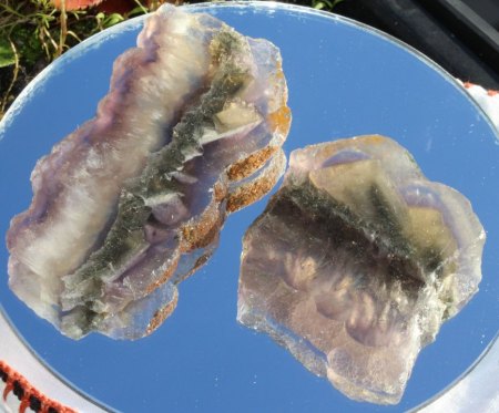 Kupferhaltiger Fluorit aus China