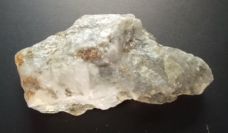 [B] Gold auf Quarz-Arsenopyrit-Matrix Fundkofel