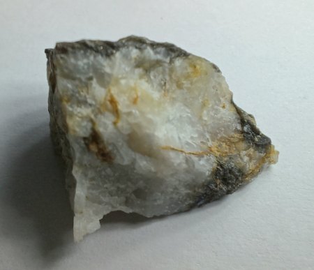 [B] Gold auf Quarz-Arsenopyrit-Matrix Fundkofel