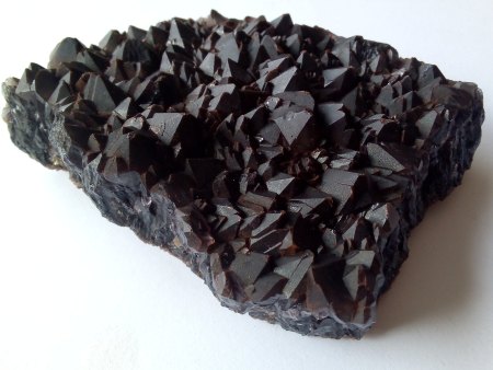 Schwarzer Amethyst aus dem Ratssteinbruch am Südende