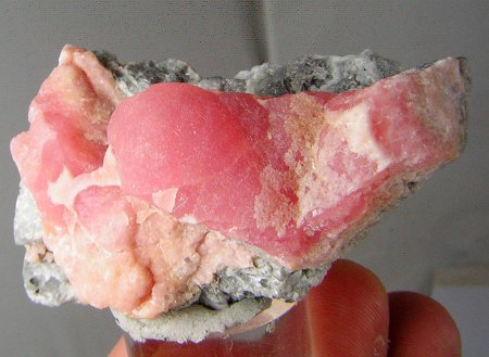 Unbekannte xx in Rhodochrosit