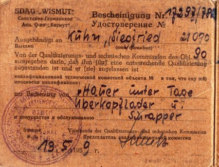 Wismut, Bescheinigung Objekt 90.jpg
