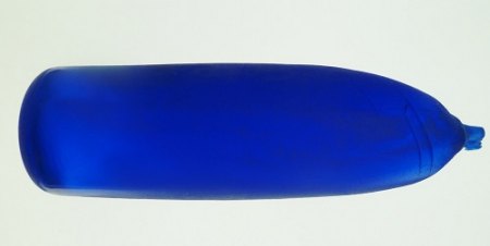 synthetisch Spinell Vollbirne nach dem Verneuilverfahren Farbe Cyanite feuerblau #114.JPG