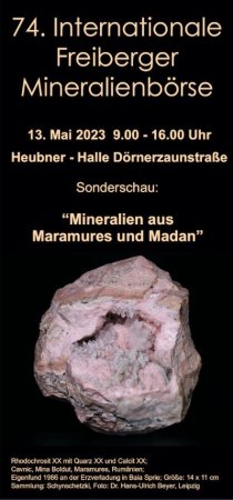 Freiberger Mineralienbörse 2023