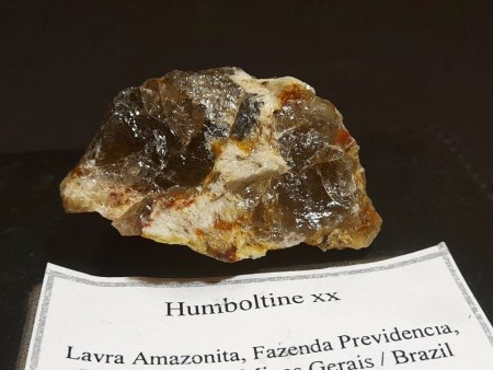 Humboldtin im Archiv des geologischen Landesamtes in Hof entdeckt