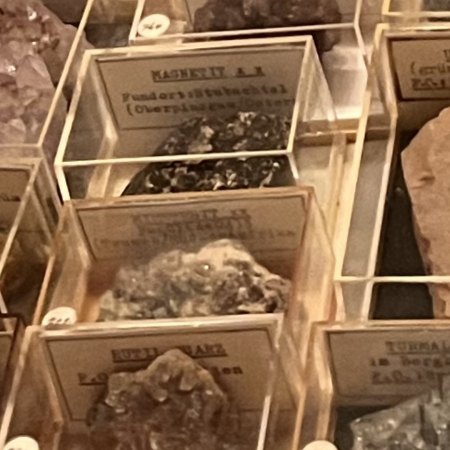 Mineraliensammlung vom Schwiegervater