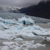 Südisland, Eisberge in einer Gletscherlagune